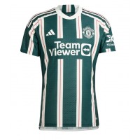 Camisa de time de futebol Manchester United Bruno Fernandes #8 Replicas 2º Equipamento 2023-24 Manga Curta